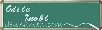Odile Knobl Visitenkarte